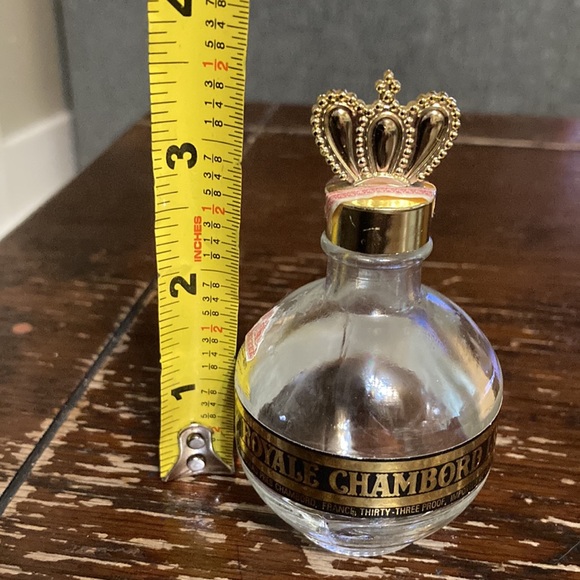EMPTY fun Collectible small whiskey bottle with crown top - Picture 8 of 9